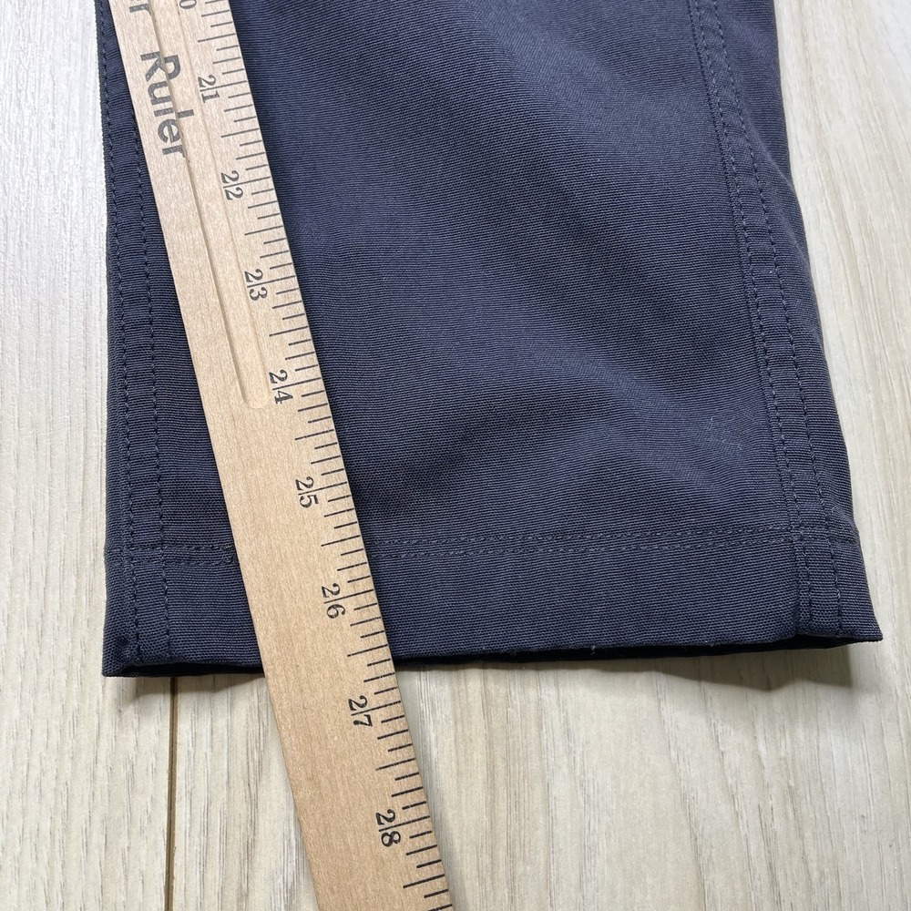 Western Rise Evolution Chino Pants Mens 31x27 Black Tapered Leg Performance - Picture 4 of 10